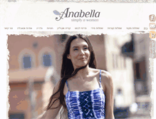 Tablet Screenshot of anabellawomen.com